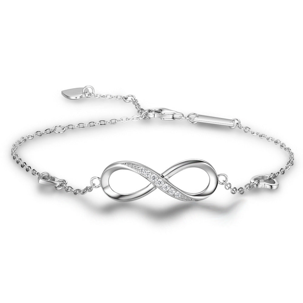 Pulseira Amor Infinito em Prata 925